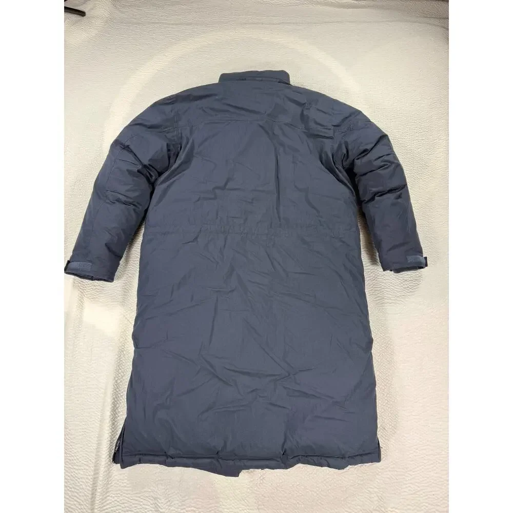 VINTAGE LL Bean Jacket Mens Large Tall Navy Parka Jacket Goose Down Gore Tex